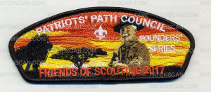 Patch Scan of founders' series friends of scouting csp