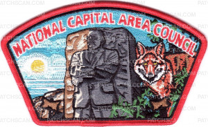 Patch Scan of NCAC Fox Wood Badge CSP