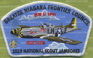 Patch Scan of 400501 Mustang- Greater Niagara Frontier 