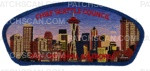 Patch Scan of Chief Seattle Council 2023 NJ JSP skyline blue bdr