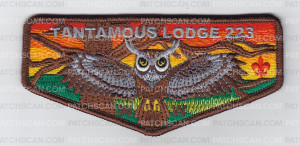 Patch Scan of Tantamous Lodge 223 OA Flap