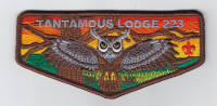 Tantamous Lodge 223 OA Flap Old Colony Council #249