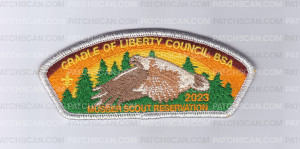 Patch Scan of Cradle of Liberty Musser Scout Reservation Stock CSP