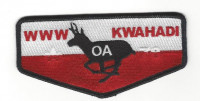 WWW Kwahadi OA Flap Conquistador Council #413