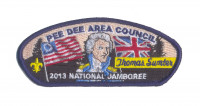 PDAC - 2013 JSP - SUMTER (BLUE) Pee Dee Area Council #552 - merged with Indian Waters Council #553