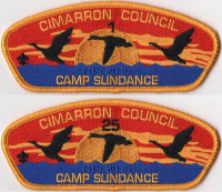 2016 CAMP SUNDANCE NUMBERED CSP Cimarron Valley Council #473