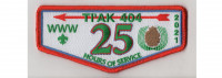 25 Hours of Service (PO 89618) Pine Burr Area Council #304