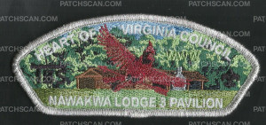 Patch Scan of Nawakwa Lodge 3 Pavilion CSP (Silver Metallic) 