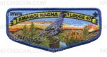 Patch Scan of Amangi Nacha Lodge 47 (Blue Metallic) 
