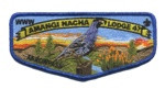 Amangi Nacha Lodge 47 (Blue Metallic)  Golden Empire Council #47