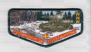 Patch Scan of Eswau Huppeday  Momentum 2020 Flap