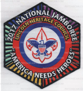 Patch Scan of Jamboree Center Patch (PO 