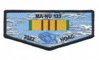 Ma-Nu 133 2022 NOAC flap Vietnam Last Frontier Council #480