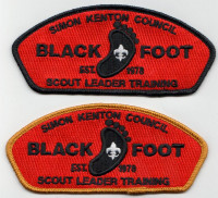32064 - Black Foot Leader Training CSP Patch Simon Kenton Council #441