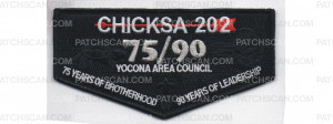Patch Scan of Fall Fellowship Flap Black Border (PO 86408)