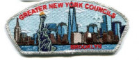 Greater New Councils- Freedom Tower CSP- Silver mylar- Brooklyn Greater New York, Manhattan Council #643