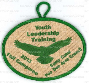 Patch Scan of X171529A Youth Leadership Training Pee Dee 
