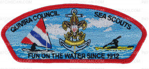 Patch Scan of Sea Scouts - 110 Years of Fun on the Water