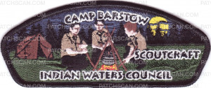 Patch Scan of Camp Barstow - IWC - Scoutcraft