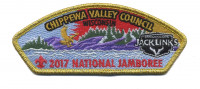 Chippewa Valley Council - 2017 National Jamboree JSP - Wisconsin Gold Border Chippewa Valley Council #637