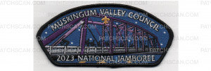 Patch Scan of 2023 National Jamboree CSP Kokosing Trail Gap (PO 100807)