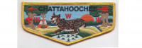 Lodge Flap Yellow Border (PO 87652) Chattahoochee Council #91