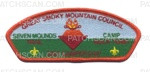 Patch Scan of GSMC 2023 Campership CSP orange border