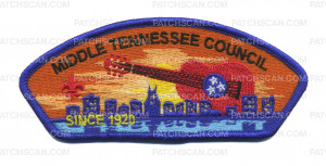 Patch Scan of Middle TN Council- Since 1920 CSP
