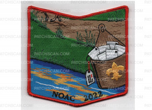 Patch Scan of NOAC Pocket Patch 2022 (PO 100476)