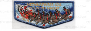 Patch Scan of Winter Banquet 2022 Flap (PO 100627)
