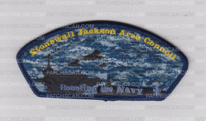 Patch Scan of SJAC Honoring Navy
