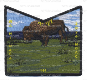 Patch Scan of Wa-Hi-Nasa 111 2024 NOAC pocket patch