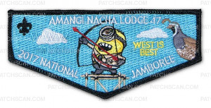 Patch Scan of P24166 2017 National Jamboree OA Flap
