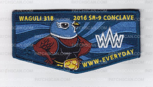 Patch Scan of Waguli 319 2016 SR-9 Conclave