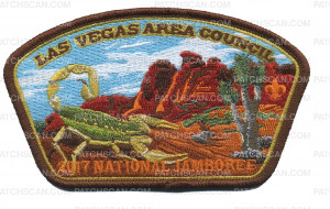 Patch Scan of 2017 National Jamboree - Las Vegas Area Council 