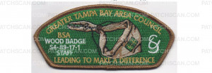 Patch Scan of Wood Badge CSP Staff (PO 86987)