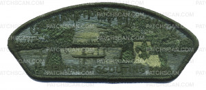 Patch Scan of Louisiana Purchase Council 2024 FOS (Green Ghosted)