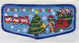 Patch Scan of Jaccos Towne 21 Toys for Tots Flap