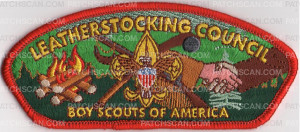 Patch Scan of LEATHERSTOCKING CSP- RED BORDER