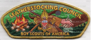 Patch Scan of LEATHERSTOCKING CSP-GOLD BORDER
