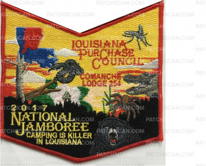 Patch Scan of Camping is Killer in Louisiana 2017 Bottom