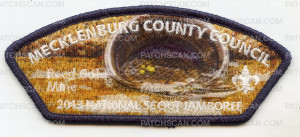 Patch Scan of 2013 Jamboree- Mecklenburg County- Reed Gold Mine