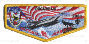 Patch Scan of 2023 NSJ Pocumtuc Flap (Yellow) 