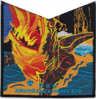 Amangamek-Wipit 470 NOAC 2018 Lava Shark Pocket National Capital Area Council #82