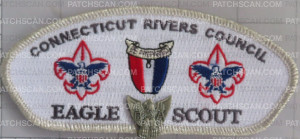 Patch Scan of Connecticut rivers Eagle Scout 