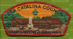 Patch Scan of BSA Catalina Council- Camp Lawton Dining Hall 