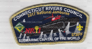 Patch Scan of CRC National Jamboree 2017 STAFF #4