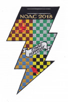 Eswau Huppeday NOAC 2018 Lightning Bolt Piedmont Area Council #420