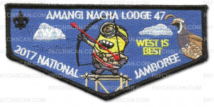 Patch Scan of P24147 2017 Jamboree OA Pocket and Flap
