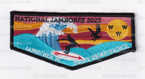 Patch Scan of Japeechen 341 National Jamboree 2023 OA Flap